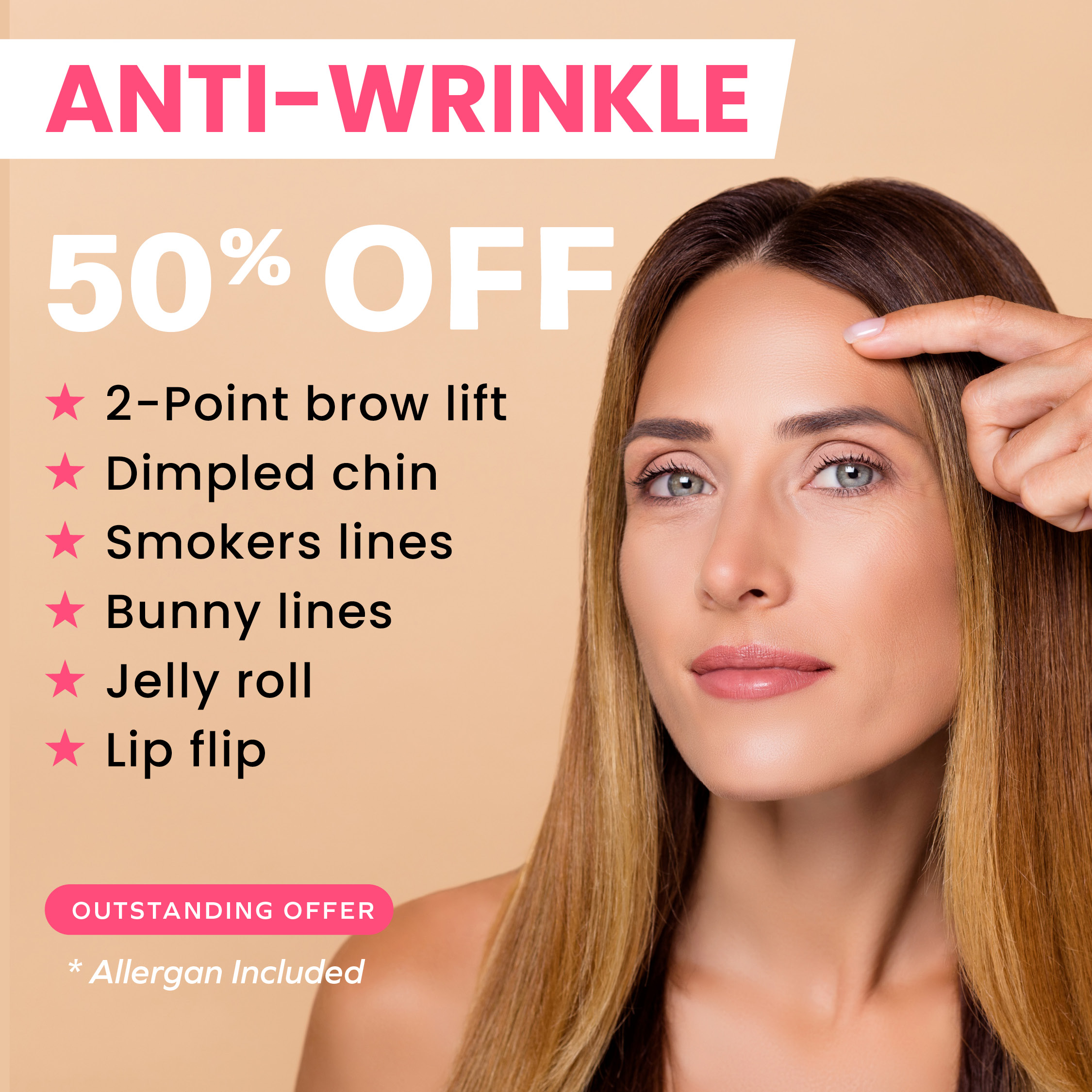 Anti-Wrinkle - Half Price